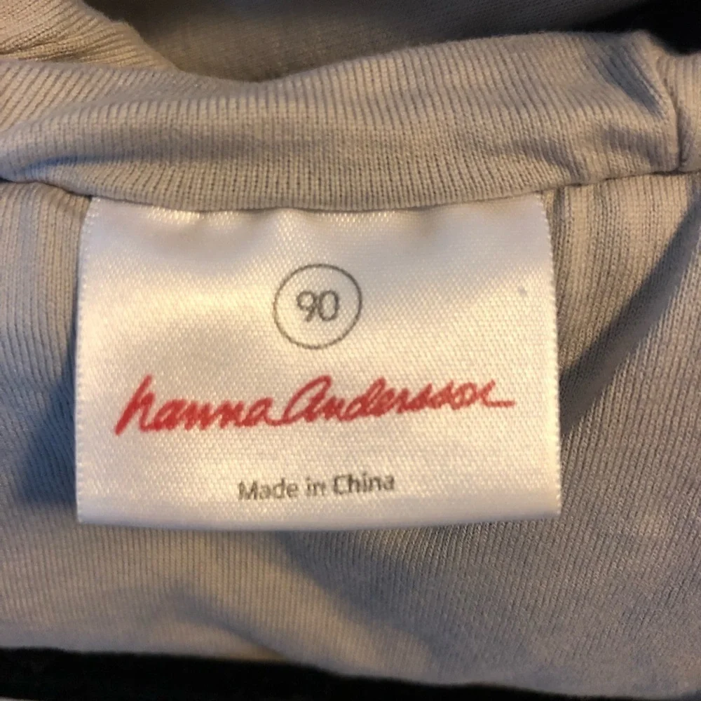 Hanna Andersson Boys Jacket Fleece Hooded Zip Up